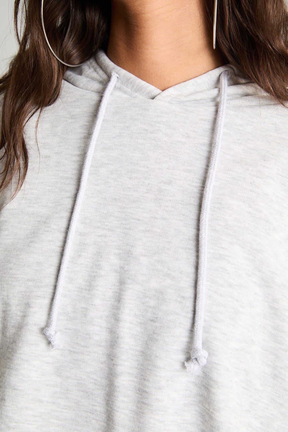 Balloon Fit Hooded Sweatshirt