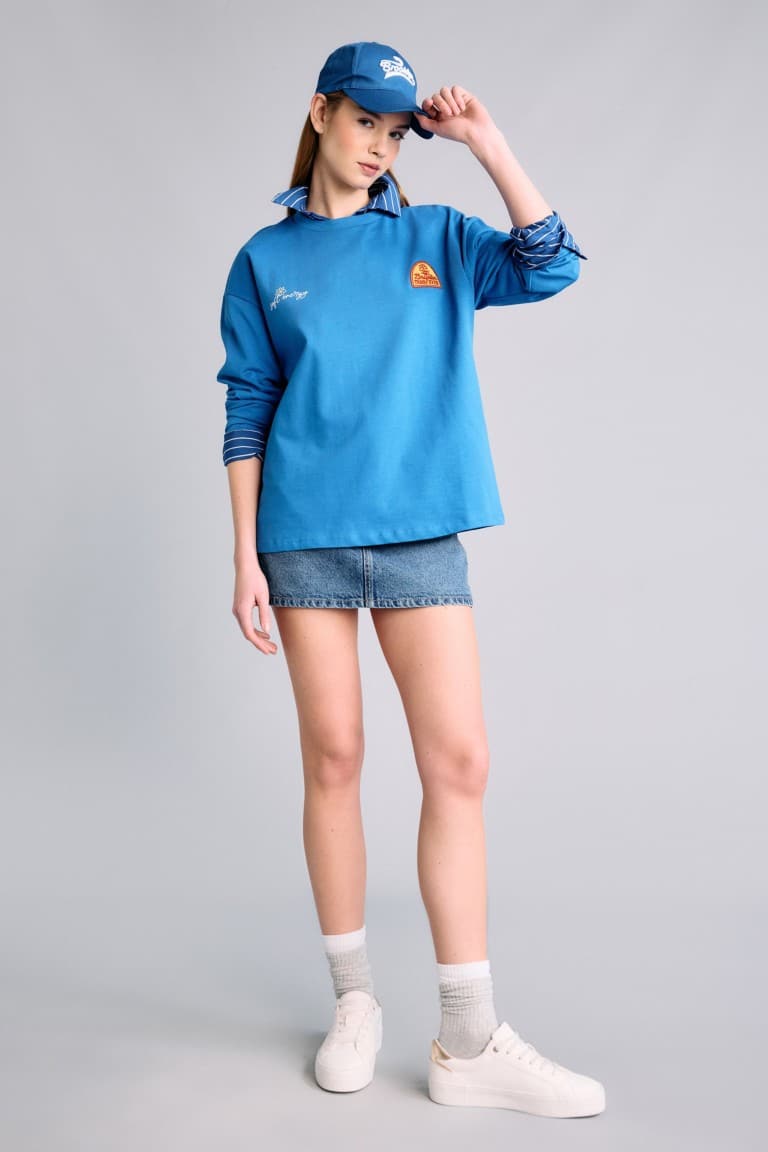 100% Cotton Regular Fit Printed T-Shirt Secondary image