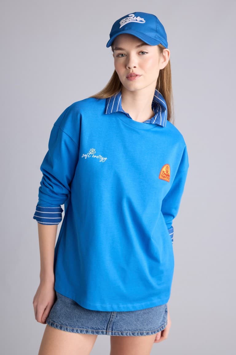 100% Cotton Regular Fit Printed T-Shirt