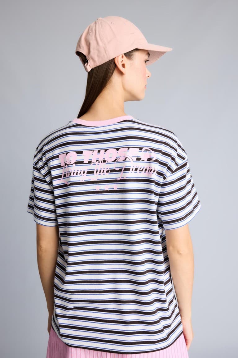 Overless Crew Neck Printed Short Sleeve T-Shirt