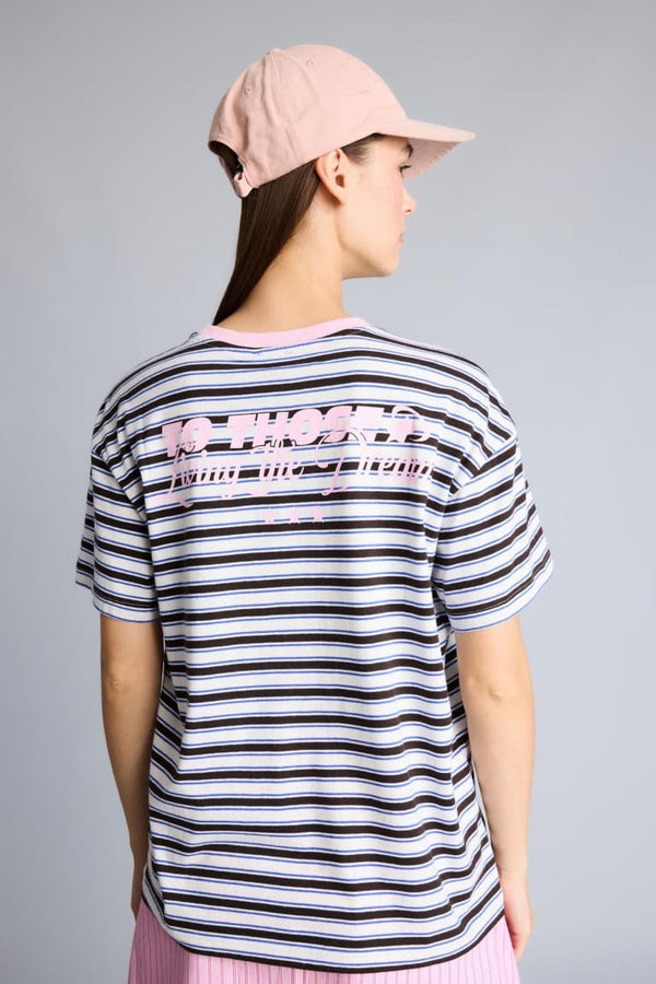 Overless Crew Neck Printed Short Sleeve T-Shirt