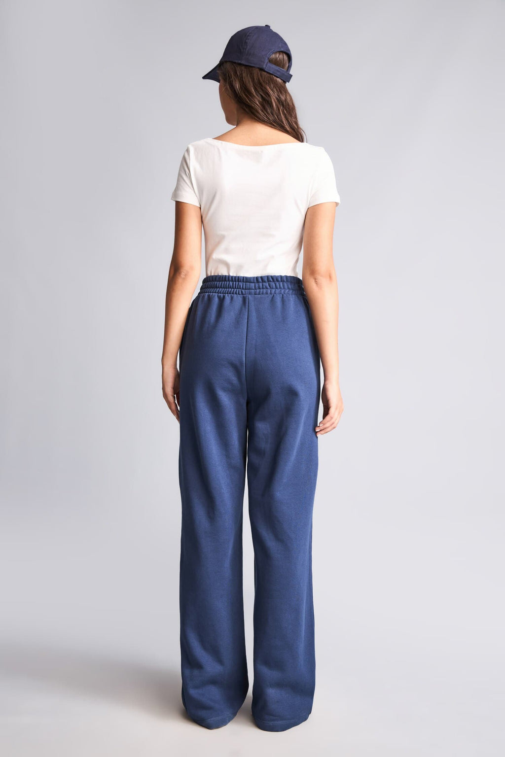 Wide Leg Star Printed Thick Fabric Sweatpants