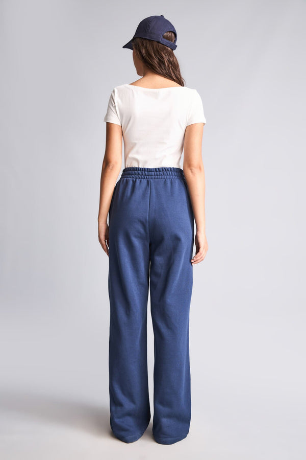 Wide Leg Star Printed Thick Fabric Sweatpants