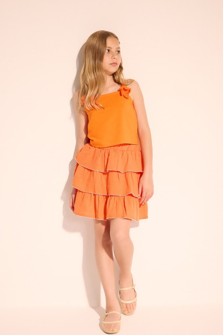 Muslin Skirt Girls