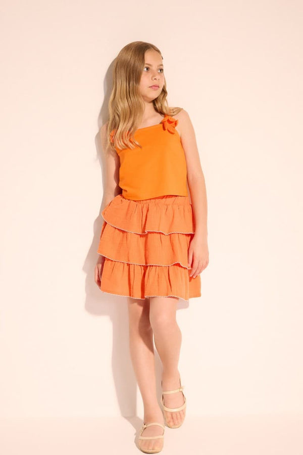 Muslin Skirt Girls