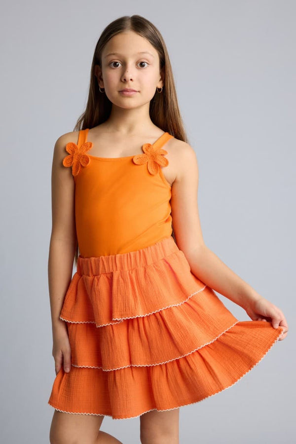 Muslin Skirt Girls