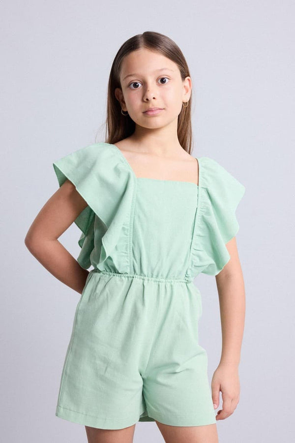 Linen Jumpsuit Girl