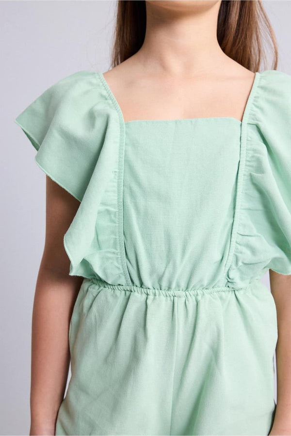 Linen Jumpsuit Girl