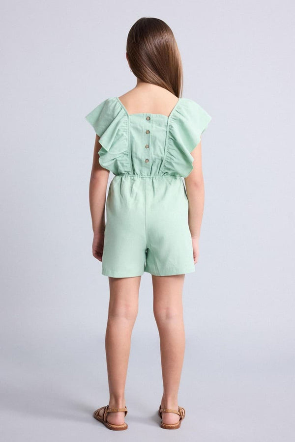 Linen Jumpsuit Girl
