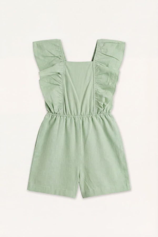 Linen Jumpsuit Girl