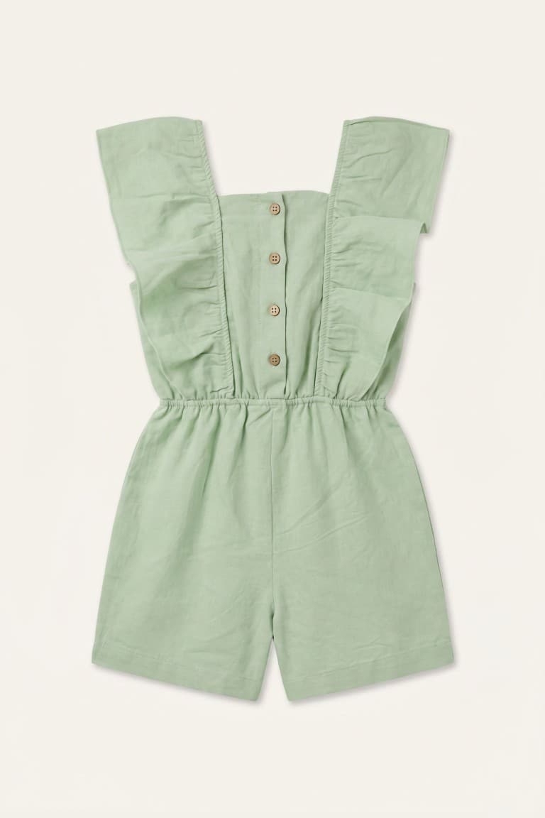 Linen Jumpsuit Girl