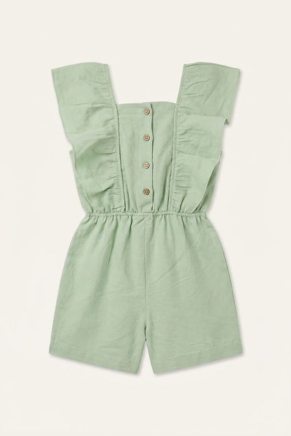 Linen Jumpsuit Girl