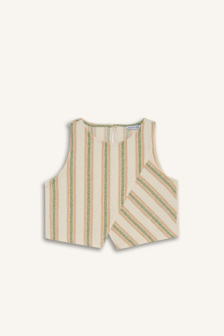 2 Pcs Vest Skirt Girls
