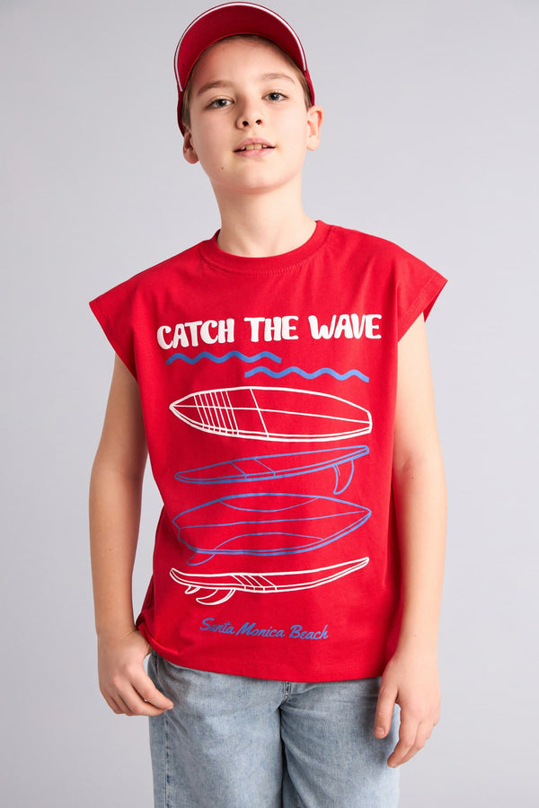 100% Cotton Crew Neck Undershirt Boy