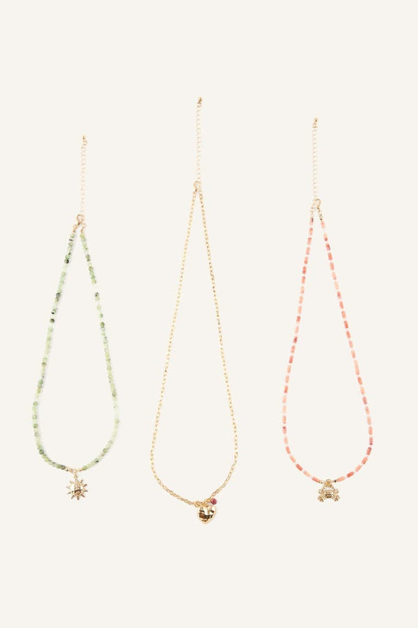 Women 3-Piece Necklace Set
