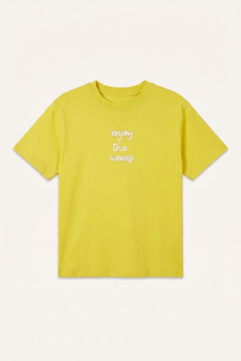 100% Cotton New Regular Crew Neck Printed Short Sleeve T-Shirt Boy