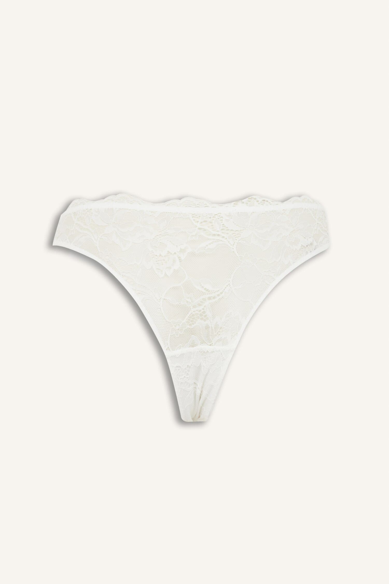 Lace Lace Brazilian Ecru Panties Secondary image