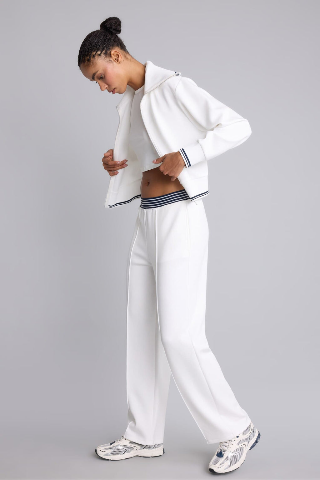 Straıght Fit Standard Leg Standard Length Modal Sports Trousers