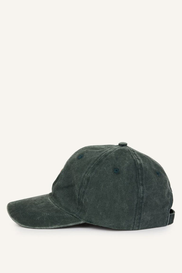 Mens Embroidered Cotton Cap Khaki Hat