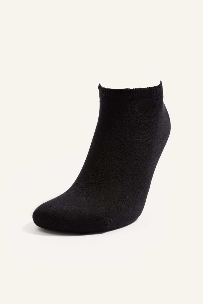 Mens Seamless 2-Pack Modal Booties Socks
