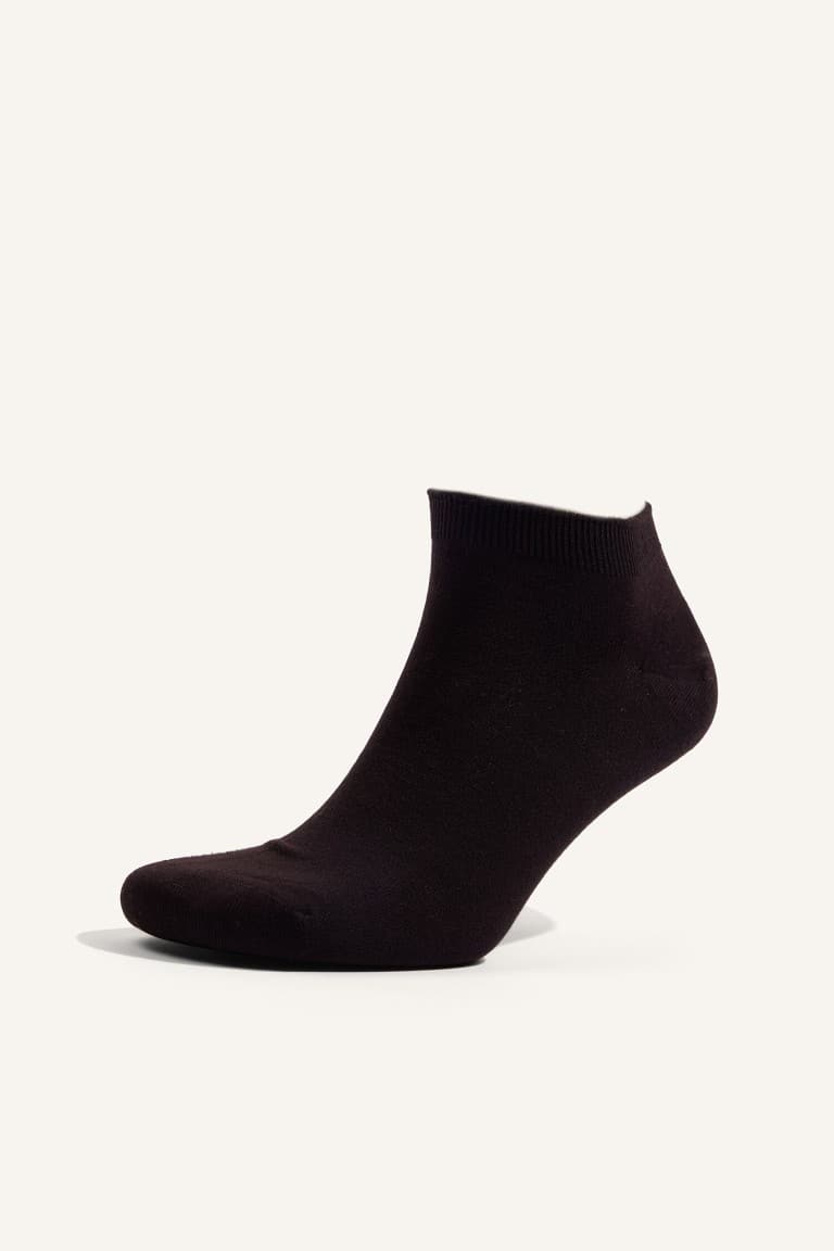 Mens Seamless 2-Pack Modal Booties Socks