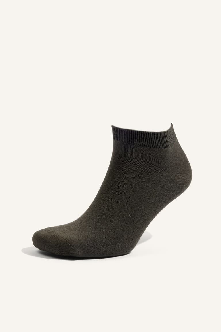 Mens Seamless 2-Pack Modal Booties Socks