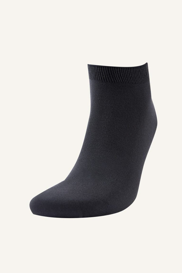 Mens Seamless 2-Pack Modal Booties Socks