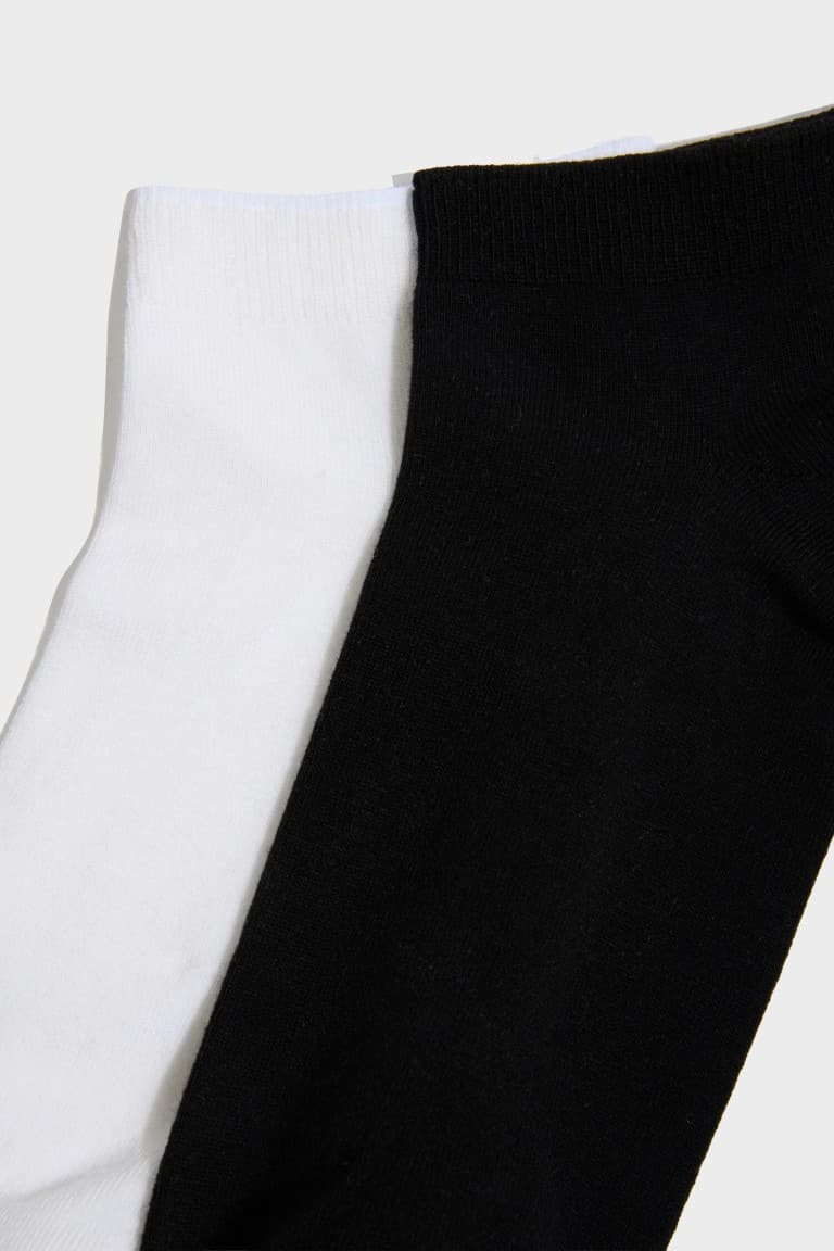 Mens Seamless 2-Pack Modal Booties Socks