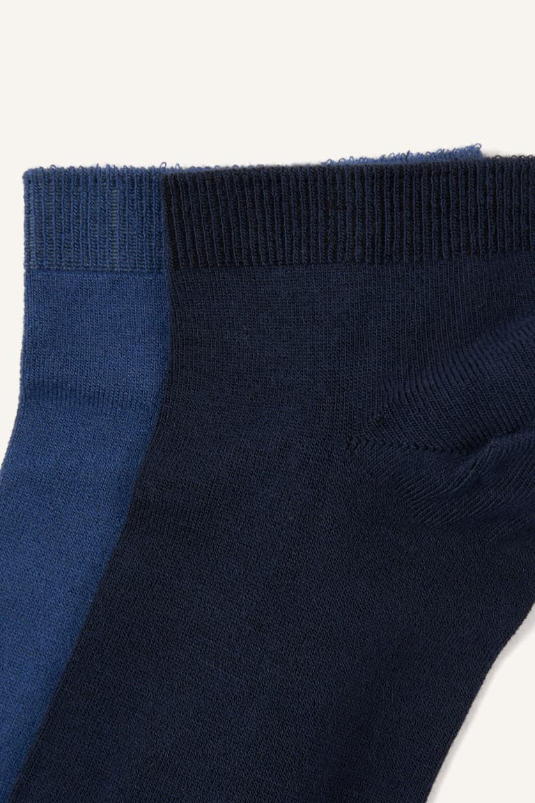 Mens Seamless 2-Pack Modal Booties Socks