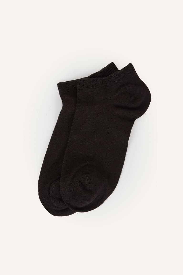 Women Seamless 2-Pack Modal Booties Socks