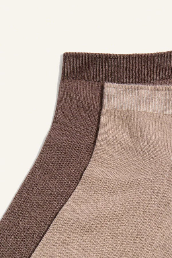 Women Seamless 2-Pack Modal Booties Socks