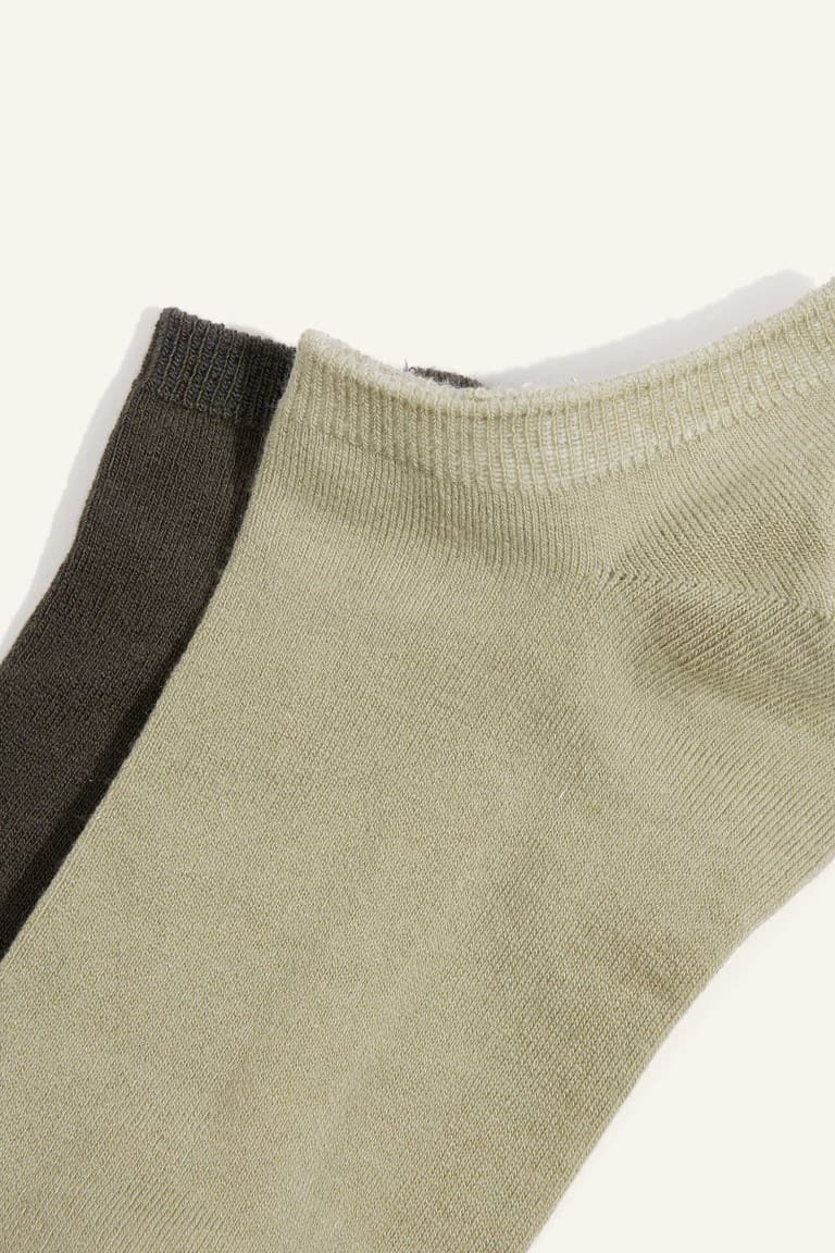 Women Seamless 2-Pack Modal Booties Socks