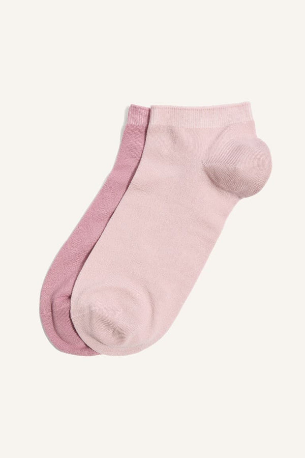 Women Seamless 2-Pack Modal Booties Socks