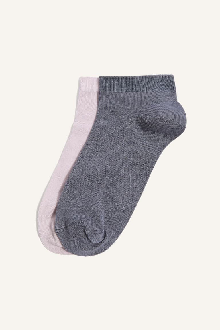 Women Seamless 2-Pack Modal Booties Socks Main image
