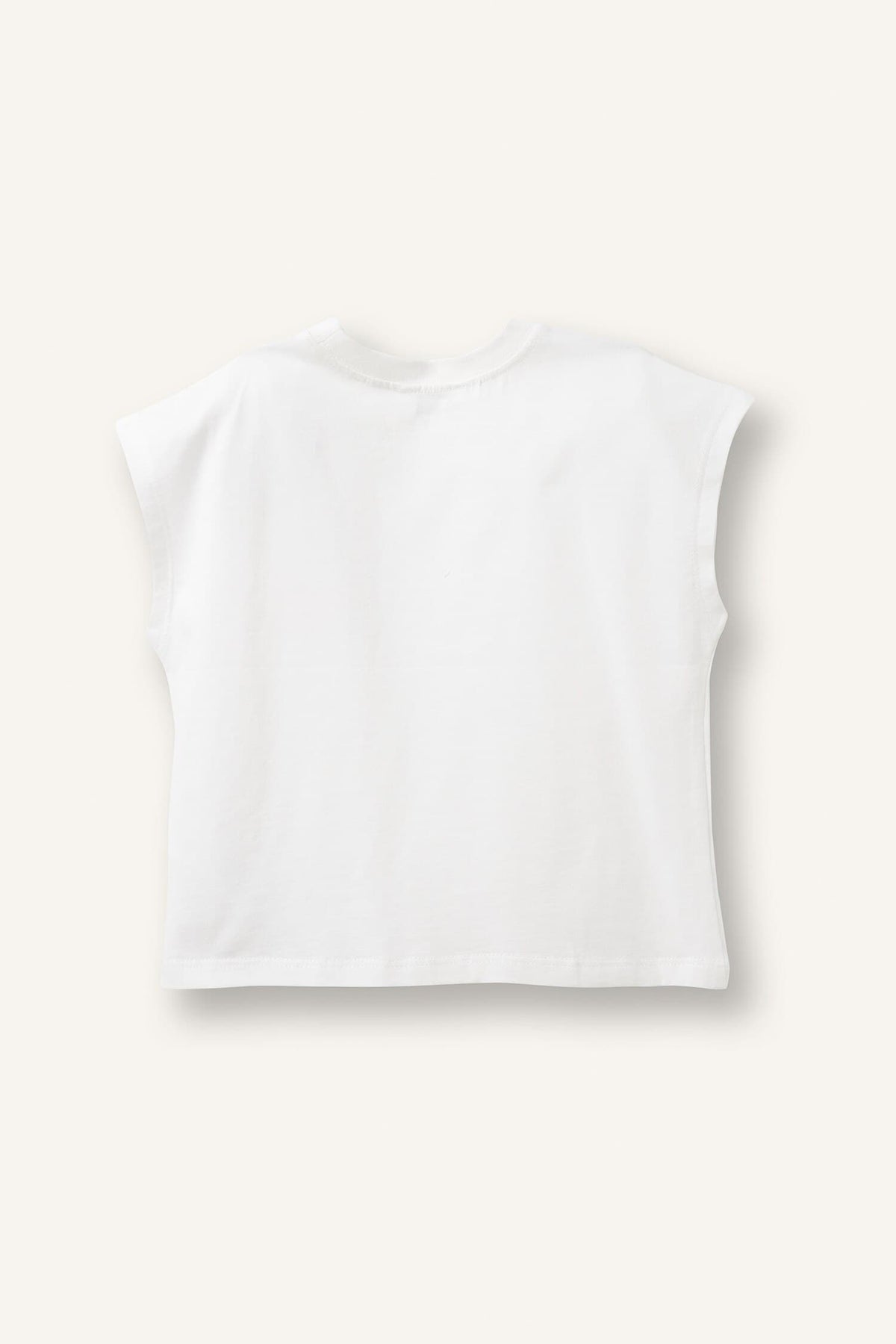 100% Cotton Crew Neck Palm Patterned Undershirt Baby Boy