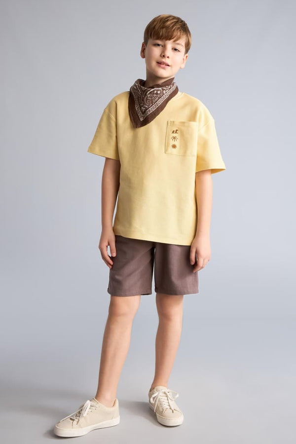 100% Cotton Regular Fit Shorts for Boys