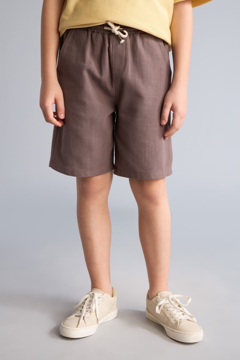 100% Cotton Regular Fit Shorts for Boys