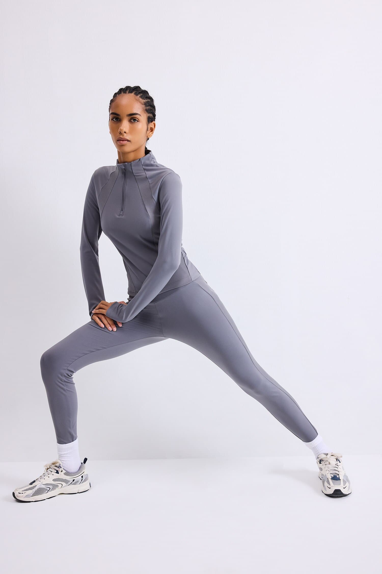 High Waist Waist Strappy Sports Tights Secondary image