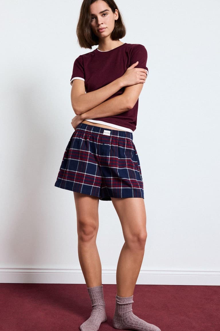Regular Fit 2-Piece Flannel Set Secondary image