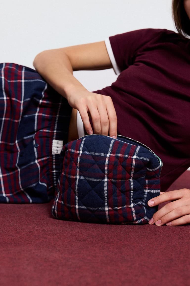 Regular Fit 2-Piece Flannel Set