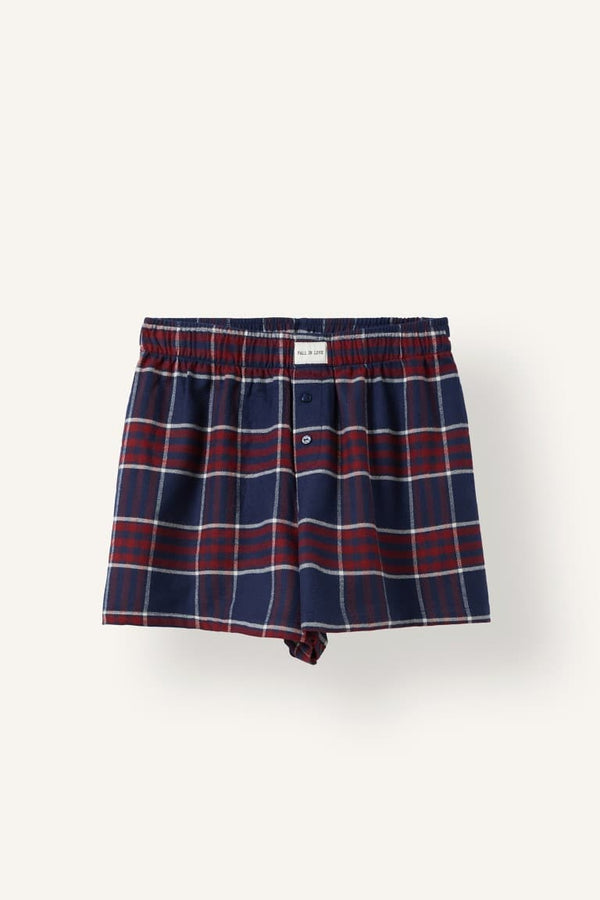 Regular Fit 2-Piece Flannel Set