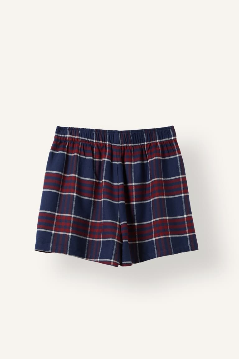 Regular Fit 2-Piece Flannel Set