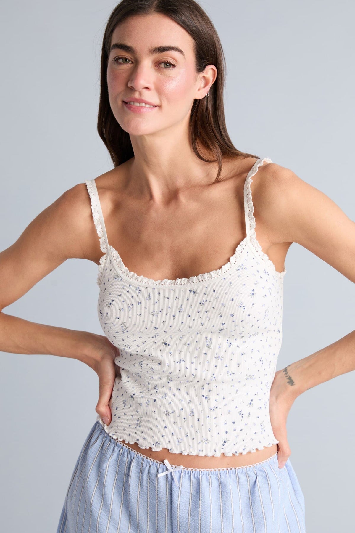 Rib Strap Undershirt Main image