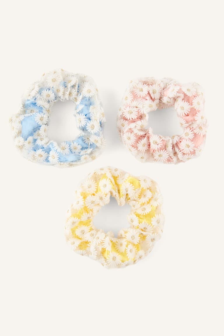 Floral 3-Piece Buckle Girl