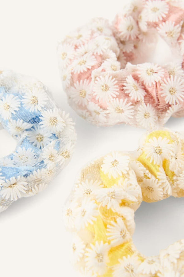 Floral 3-Piece Buckle Girl