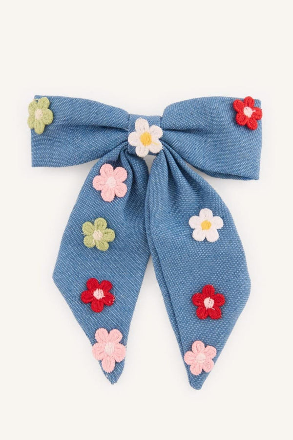 Girls Bow Detailed Hair Clip