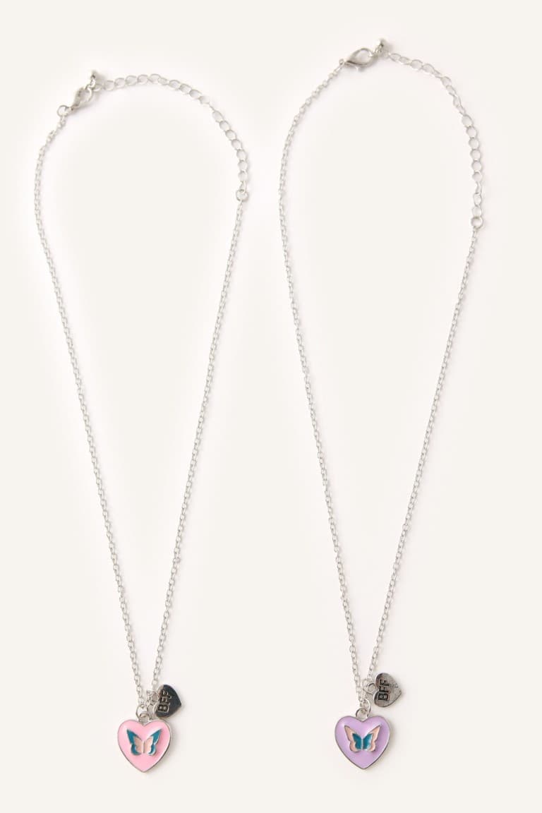 2 Necklace Set Girls