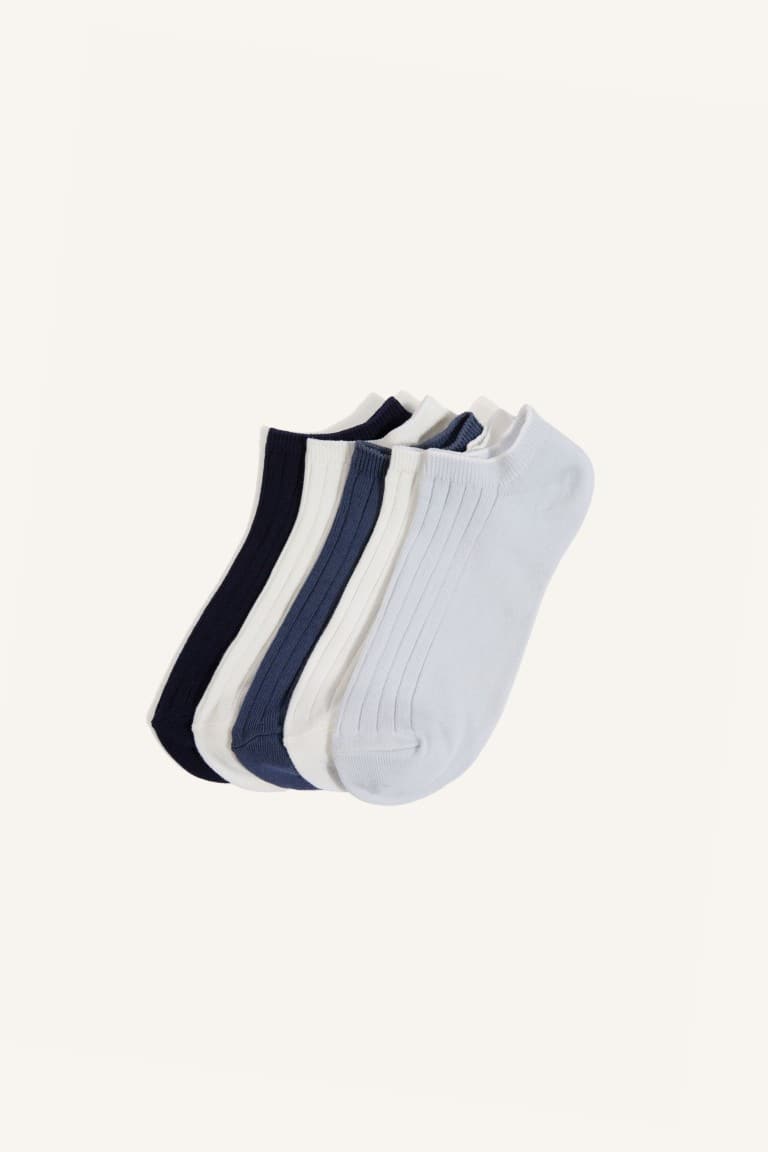Women 5-Pack Cotton Booties Socks Main image