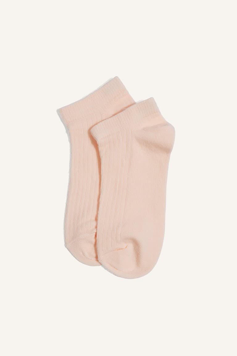 5 Pack Cotton Booties Socks Girl