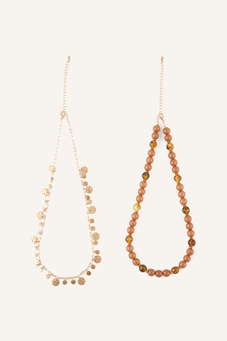 2 Pieces Women Chain Necklace Main image